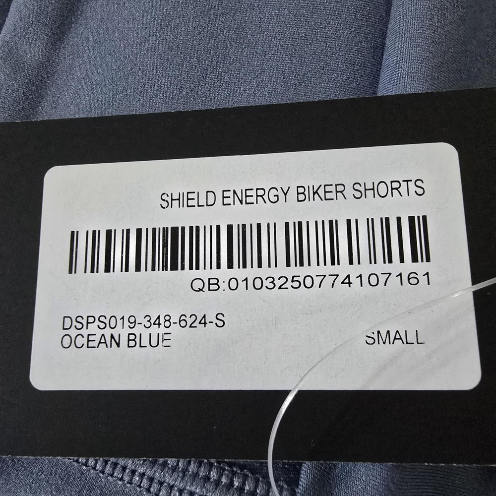 SHE Darc Sport Shield Energy Shorts Womens Small Ocean Blue High Waisted - Picture 4 of 7